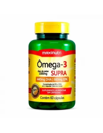 OMEGA 3 SUPRA-OLEO DE PEIXE- 1000MG - 60CAPS