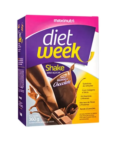 DIET WEEK SHAKE-MOUSSE DE CHOCOLATE 360G