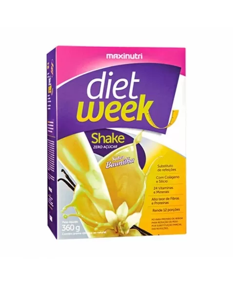 DIET WEEK SHAKE-BAUNILHA 360G