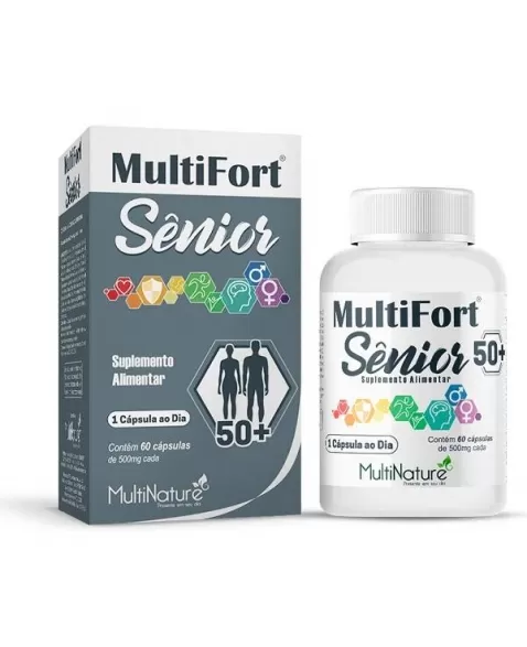 MULTIFORT SENIOR 60 CAPS