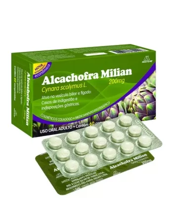 ALCACHOFRA 200MG 60COMP