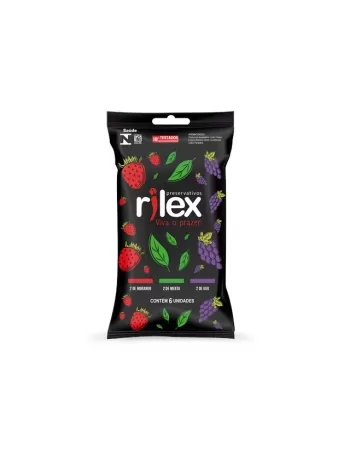 PRESERVATIVO RILEX MIX 3UNID CX/ 48UND