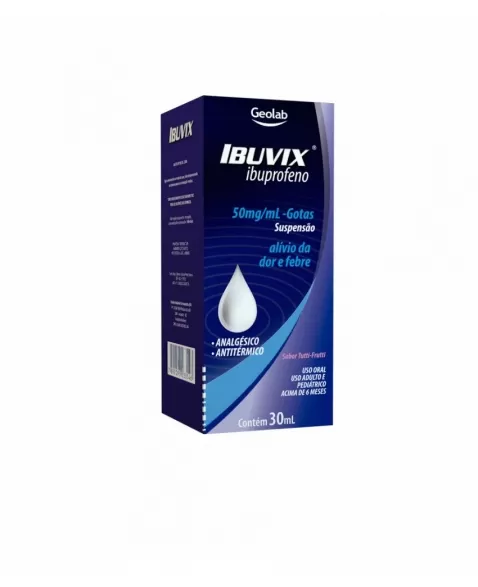 IBUVIX - IBUPROFENO 50MG/ML 30ML(60)