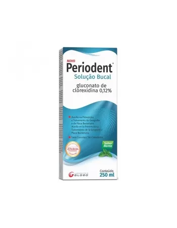 PERIODENT-ENXAGUANTE BUCAL 250ML C/ALCOOL