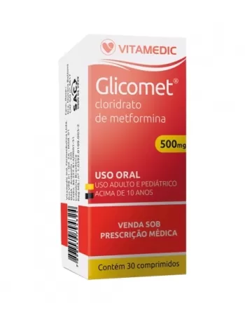 GLICOMET 500MG 30COMP (120)