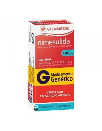 NIMESULIDA 100MG 12COMP (60)