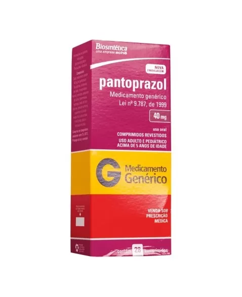 PANTOPRAZOL 40 MG 28 (BIOSINTETICA)