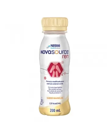 NOVASOURCE RENAL BAUNILHA 200ML