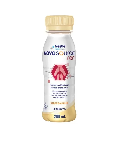 NOVASOURCE RENAL BAUNILHA 200ML