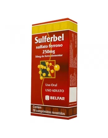 SULFERBEL 250MG/50MG C/50COMP (228)