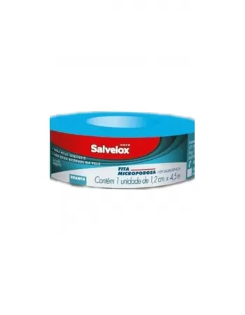 FITA MICROPOROSA SALVELOX 1,2CMX4,5M