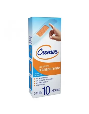 CURATIVO CREMERCARE TRANSPARENTE C/10UN