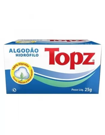 ALGODAO HIDR.ROLO TOPZ 25G