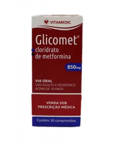 GLICOMET 850MG 30COMP (120)