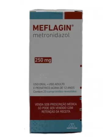 MEFLAGIN - METRONIDAZOL 250 MG C/20 (60)