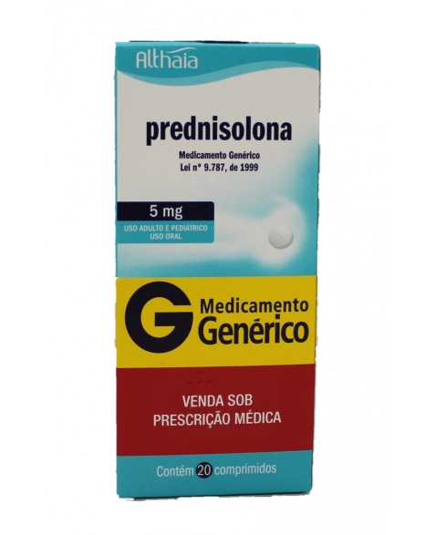 PREDNISOLONA 5MG 20 CPR (70)