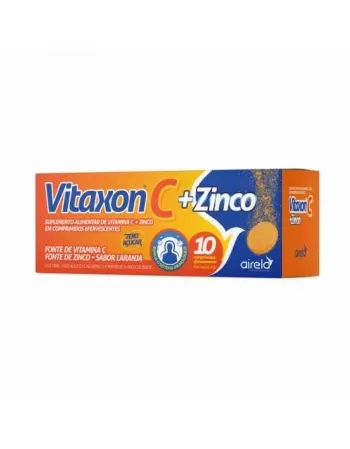 VITAXON C + ZINCO ACIDO ASCORBICO C/10 COP EFEV (120)