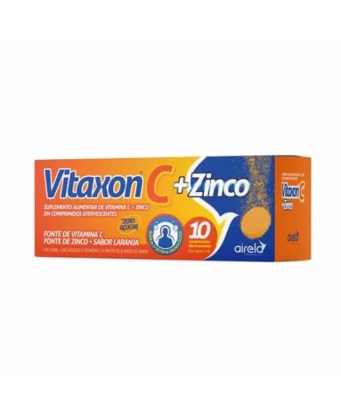 VITAXON C + ZINCO ACIDO ASCORBICO C/10 COP EFEV (120)