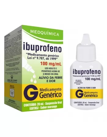 IBUPROFENO 100MG/ML 20ML (180)