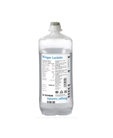 SOLUC RINGER COM LACTATO ECOFLAC P 500ML