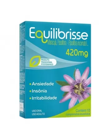 EQUILIBRISSE-PASSIFLORA INCARNATA 420MG 10COMP