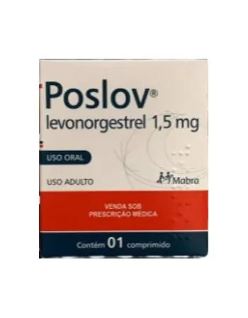 POSLOV (LEVONORGESTRE) 1,5MG 1COMP (200)