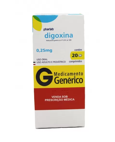 DIGOXINA 0,25MG 20COMP (90)