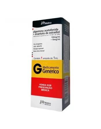 ALGESTONA + ESTRADIOL - 150MG + 10MG/ML INJ 1ML