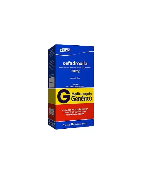 CEFADROXILA 500MG C/8CAPS