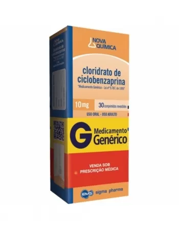 CLOR CICLOBENZAPRINA 10MG 30COMP (60)