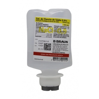 SOLUCAO FISIOLOGICA 50ML S/F (50)