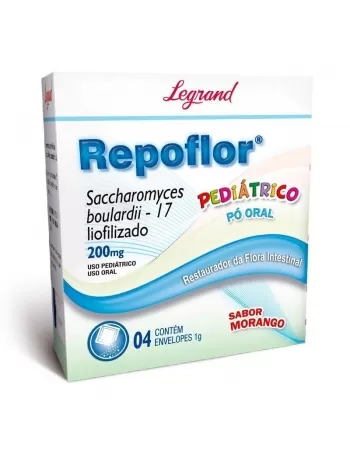 REPOFLOR 200MG 4ENV - PEDIATRICO