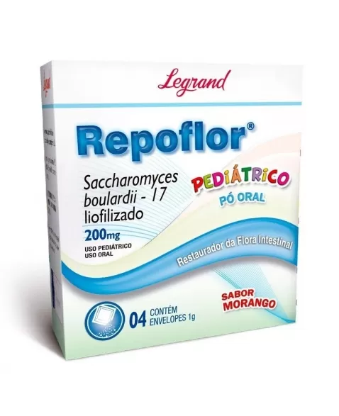 REPOFLOR 200MG 4ENV - PEDIATRICO