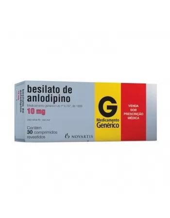 BESILATO ANLODIPINO 10MG 30COMP(60)