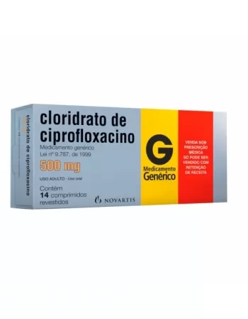 CLOR CIPROFLOXACINO 500MG 14COMP(108)