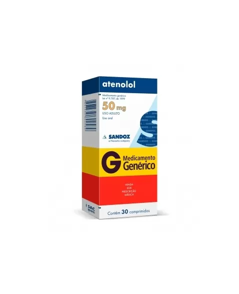 ATENOLOL 50MG 30COMP