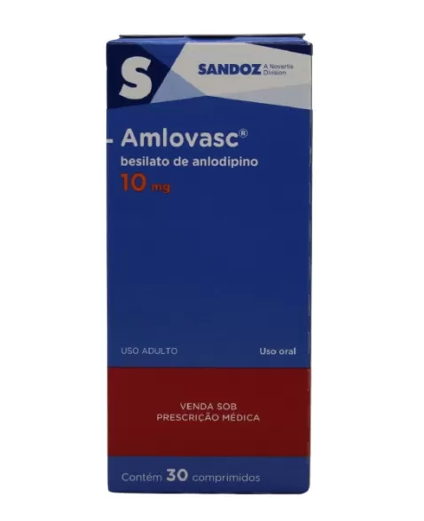 AMLOVASC-ANLODIPINO 10MG 30COMP(100)