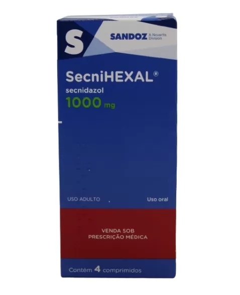 SECNIHEXAL-SECNIDAZOL 1000MG 4COMP(100)