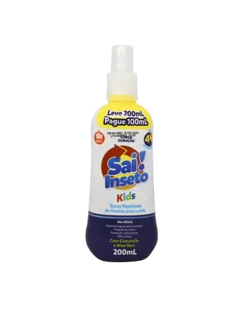 SAI! INSETO KIDS REPELENTE SPRAY 200ML