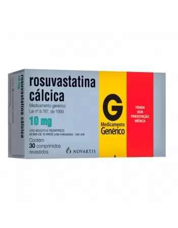 ROSUVASTATINA CALCICA 10MG 30COMP (100)