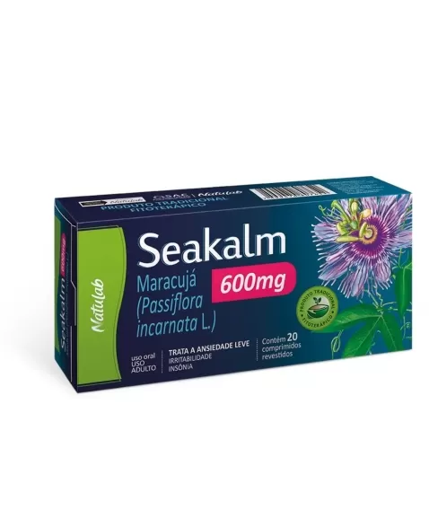 SEAKALM COM REV 600MG 20 COMP