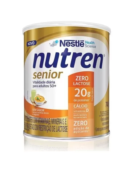 NUTREN SENIOR BAUN PO ZERO LACT 740G