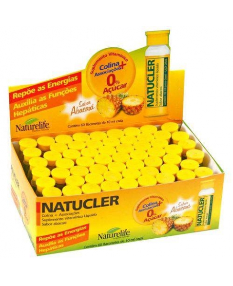 NATUCLER ABACAXI 60FLAC 10ML (24)