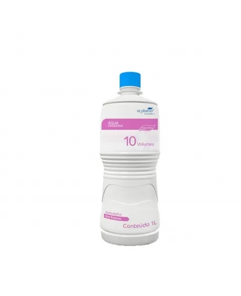 AGUA OXIGENADA 10VOL PET 1LT - VIC PHARM