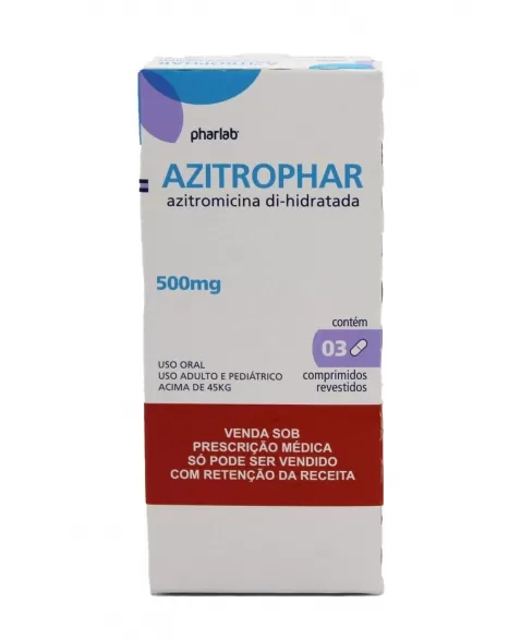 AZITROPHAR-AZITROMICINA 500MG 3COMP(90)