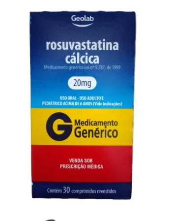 ROSUVASTATINA CALCICA 20MG 30COMP (56)