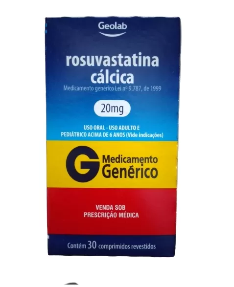 ROSUVASTATINA CALCICA 20MG 30COMP (56)