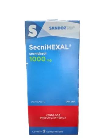 SECNIHEXAL-SECNIDAZOL 1000MG 2COMP(100)