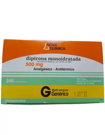 DIPIRONA MON.500MG 24X10 COMP