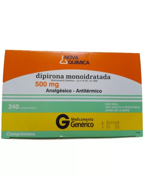 DIPIRONA MON.500MG 24X10 COMP